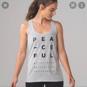 Lululemon love tank: Canada 150